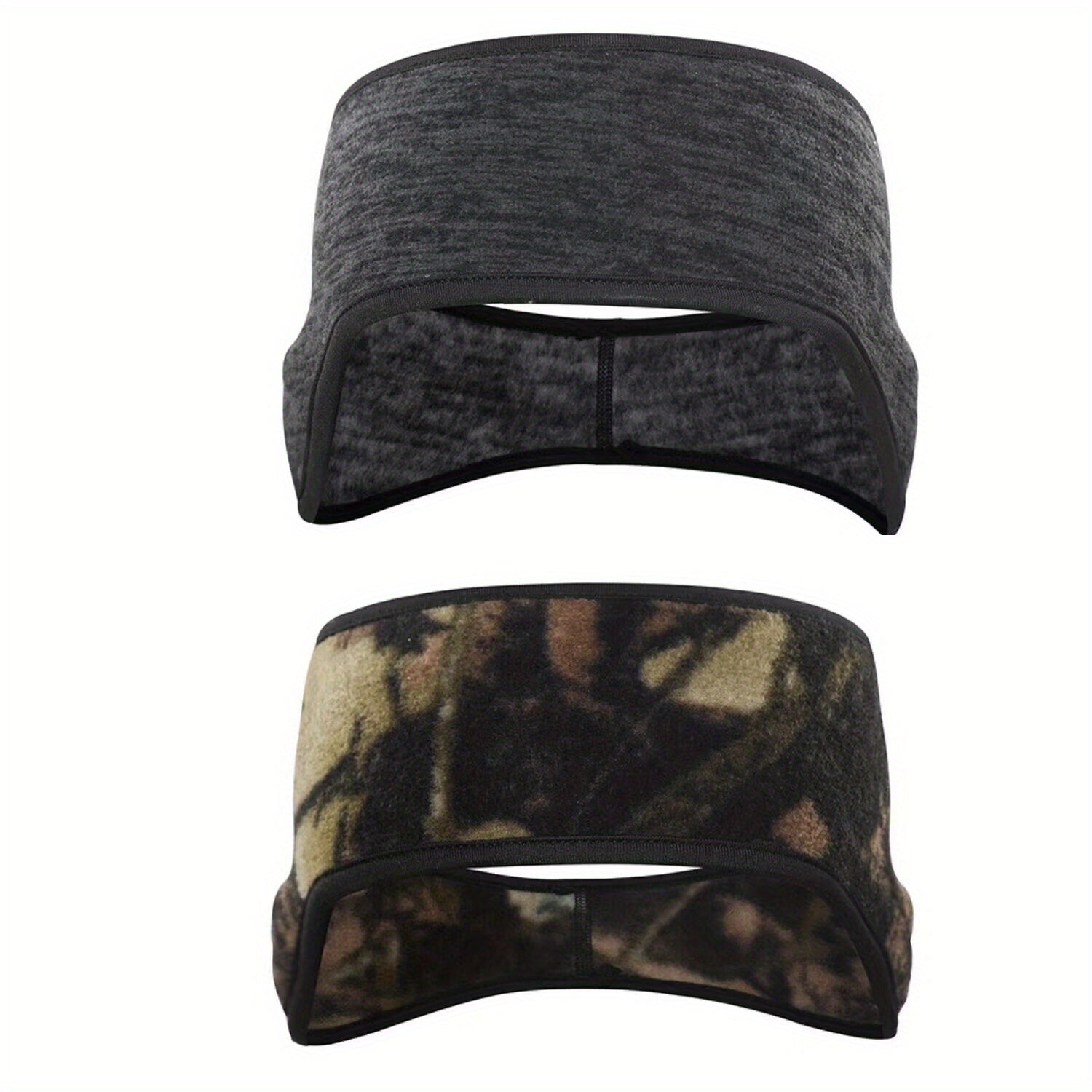 2pcs Warm Fleece Earmuffs for Running Cycling Outdoor Activities