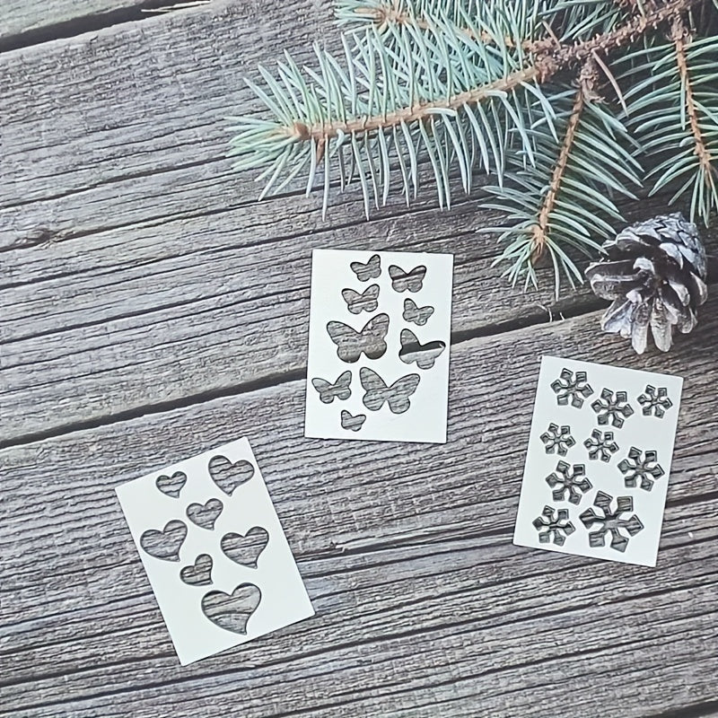 1pc Butterfly Love Snowflake Metal Cutting Dies Stencils Scrapbooking Die cuts