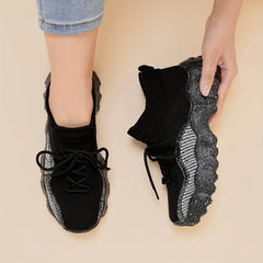 Women's Non-Slip Chunky Sneakers Breathable Outdoor Sport Shoes