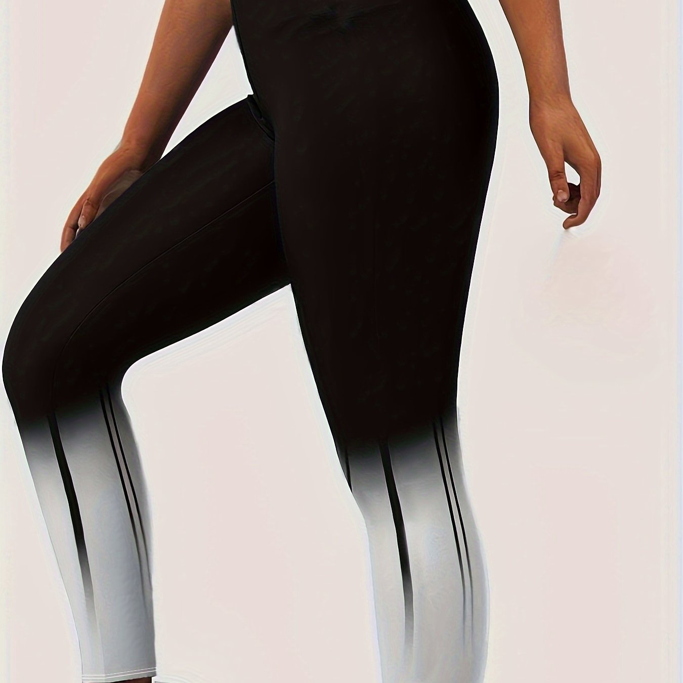 Ombre Print High Rise Leggings