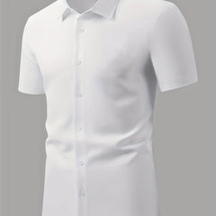 Hawaiian Shirt Men Casual Button Up Short Sleeve Summer