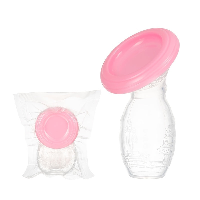 Silicone Breast Pump With Scale Visible Volume Manual Breast Pump