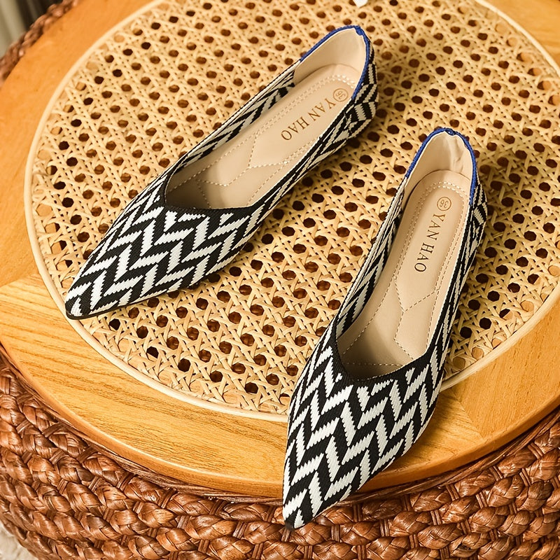 Women's Breathable Flat Slip On Shoes