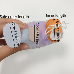 Labubu Strap Shoes for 6-9inch Dolls - DIY Choice