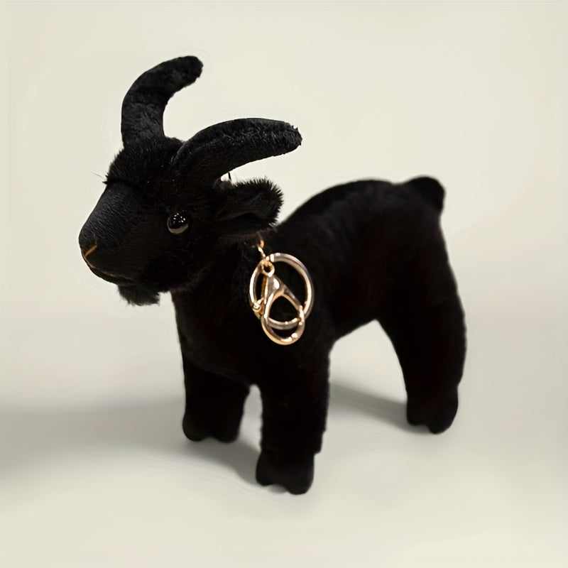 SNUGGLEON Plush Goat Pendant Keychain