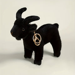 SNUGGLEON Plush Goat Pendant Keychain