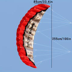 Parachute Kite Dual Line Parafoil Kite Easy To Fly Stunt Kite