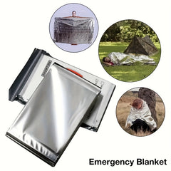 Emergency Thermal Blanket Waterproof Aluminum Foil for Outdoor Survival