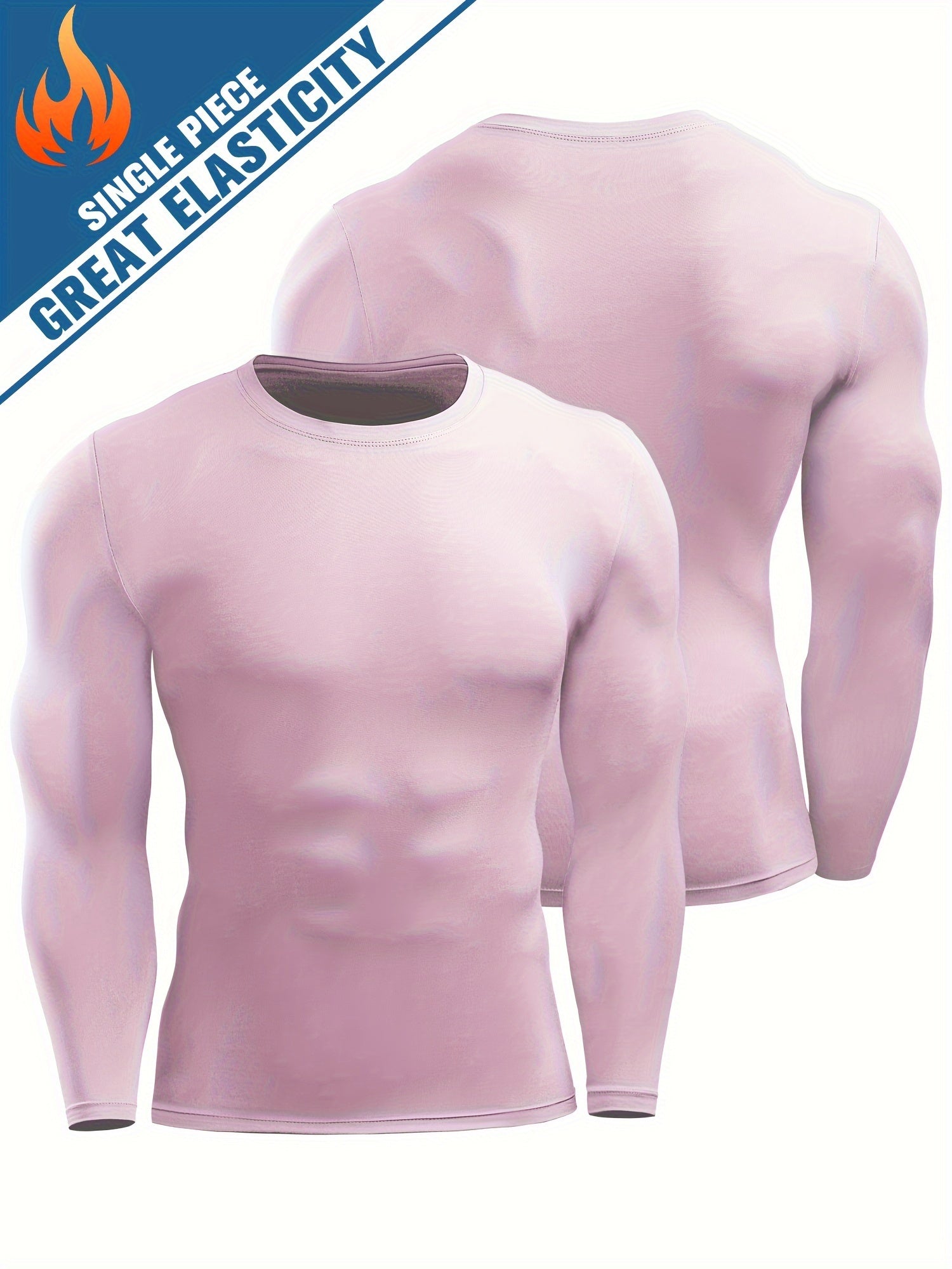 Men's Compression Sport T-Shirt - Quick Drying Sweatshirt for Fitness