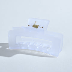 Translucent Square Large Hair Claw Clips - Non-slip Rectangular Hair Accessories