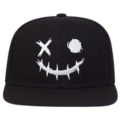 Men's Happy Face Baseball Cap Hip Hop Cap