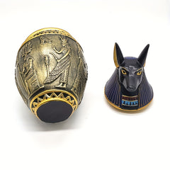 Egyptian Pet Urn Dog Ashes Container Memorial Cremation Urns Cats Ashes Keepsake