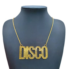 Men's Rop DISCO Alphabet Necklace