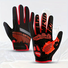 Men's Cycling Gloves Gel Padded Full Finger Gloves