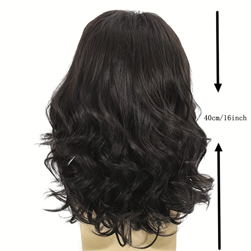 Men's Middle Length Wig for Party Dress Up