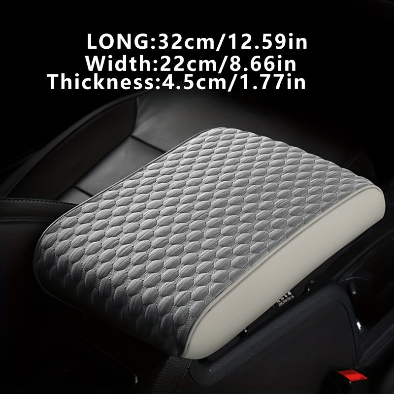 Car Armrest Box Cushion Memory Cotton Increase Pad General purpose