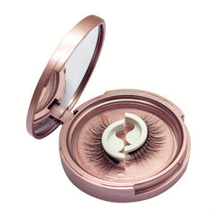 Natural False Eyelashes with Self Adhesive Tape