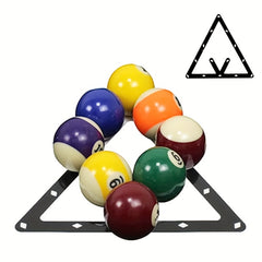 6pcs Billiards Ball Rack Holder Sheet for Pool Ball Organization