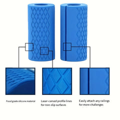 Silicone Dumbbell Grips Barbell Grips for Weightlifting Strength Training