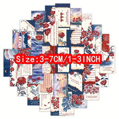 60pcs Fancy Bookmark Series Graffiti Stickers for DIY Journal Decoration