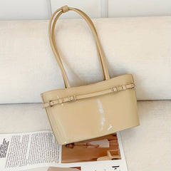 Women's Large Capacity Casual Shopping Bag with Magnetic Closure