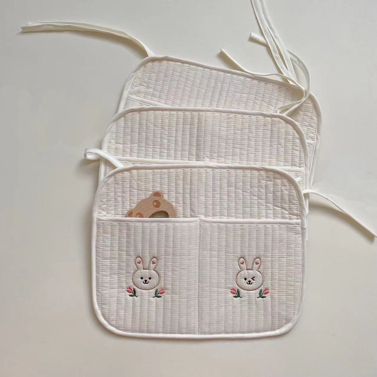 Stroller Hanging Bag Double Pocket Stroller Storage Bag