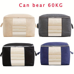 Non Woven Quilt Storage Bag Zipper Dustproof Large Capacity Organizer