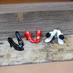 Elegant Food Toy for Dollhouses with High Heeled Model Accessory