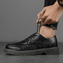 Men's Wingtip Brogue Leather Shoes Formal Sneakers