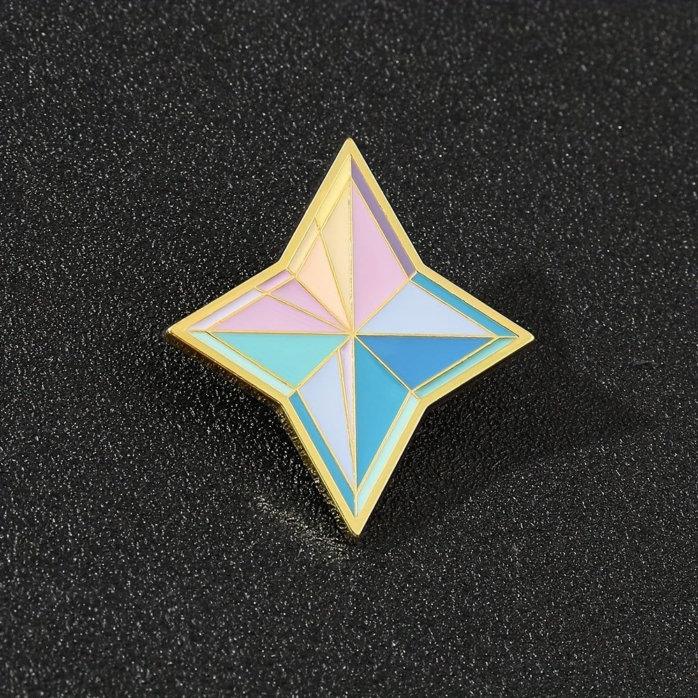 Anime Star Lapel Pin for Cosplay Fans