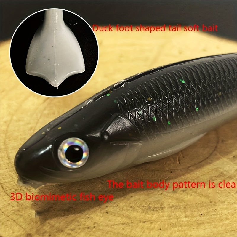 T Tail Soft Bait PVC Biomimetic Bait for Fishing