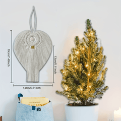 DIY Macrame Angel Kit Set - Wall Hanging Decor - Gift For Mom Girls