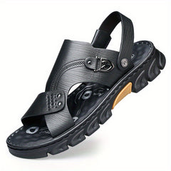 Men's Dual Purpose Sandals Casual Non Slip Shoes Open Toe Outdoor Beach