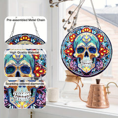 Skull Pattern Artificial Diamond Painting Kit DIY 5D Diamond Art Kit