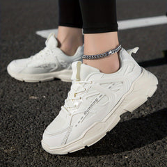 Women's Mesh Sneakers Lightweight Low Top Lace Up Shoes