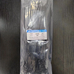 100pcs Self-locking Nylon Strapping for Indoor and Outdoor Use