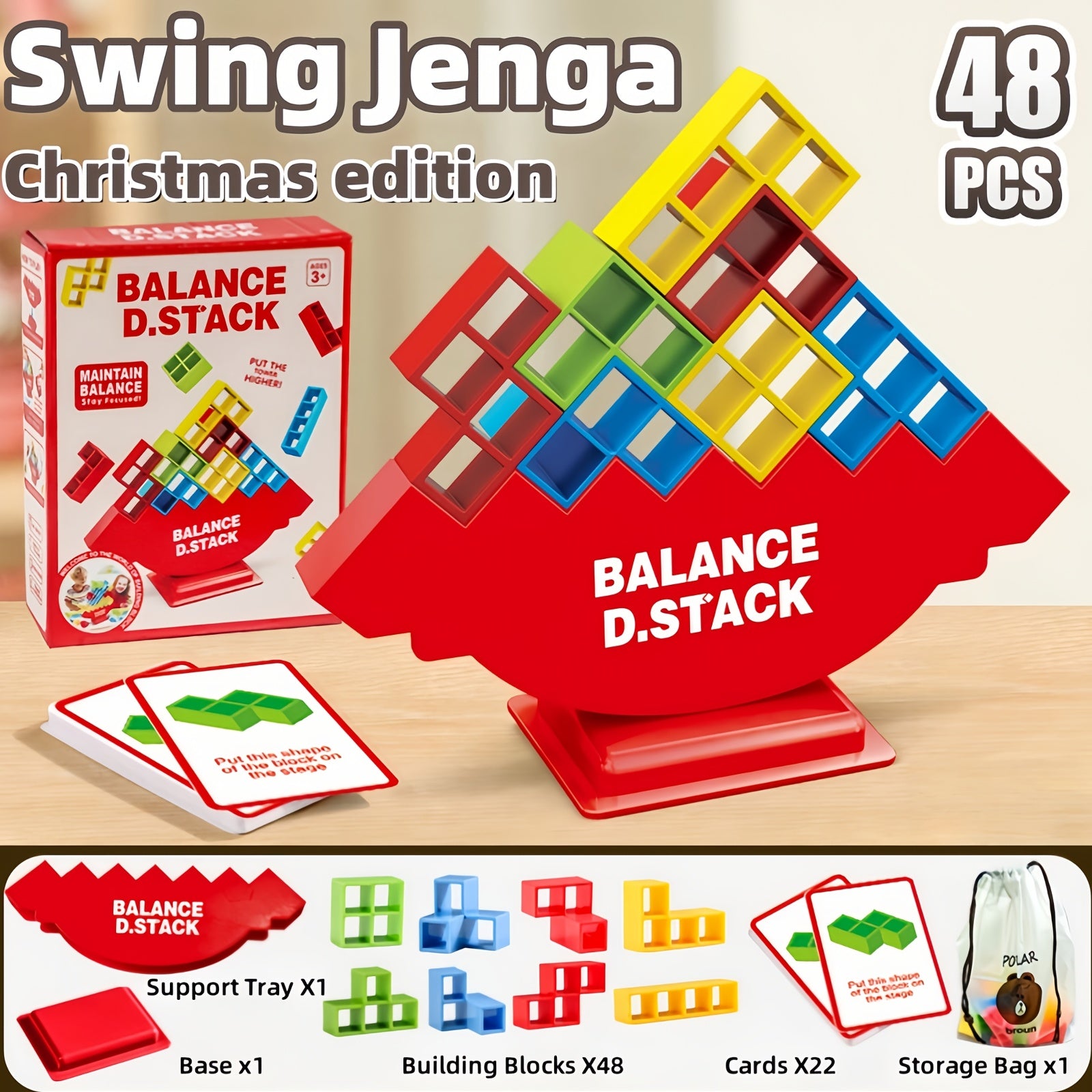 Swing Stack High Multiplayer Challenge Game Building Blocks Tower Game