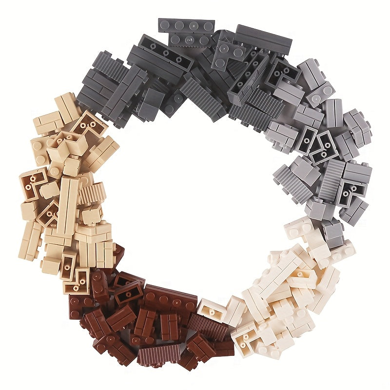 Kids Building Blocks Educational Toy Small Grain Thick Wall Tiles 1x2 1x3 1x4