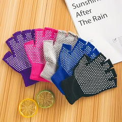 Breathable Half Finger Yoga Gloves for Fitness Training