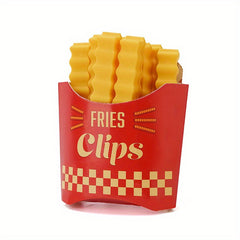 12pcs French Fries Sealing Clips Fresh Keeping Snack Clips