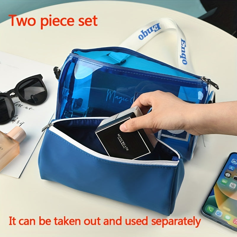 Waterproof PVC Crossbody Bag for Outdoor Travel