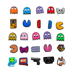 25pcs Funny Shoe Decorations Charms For Clogs Jibtz Slides Sandals