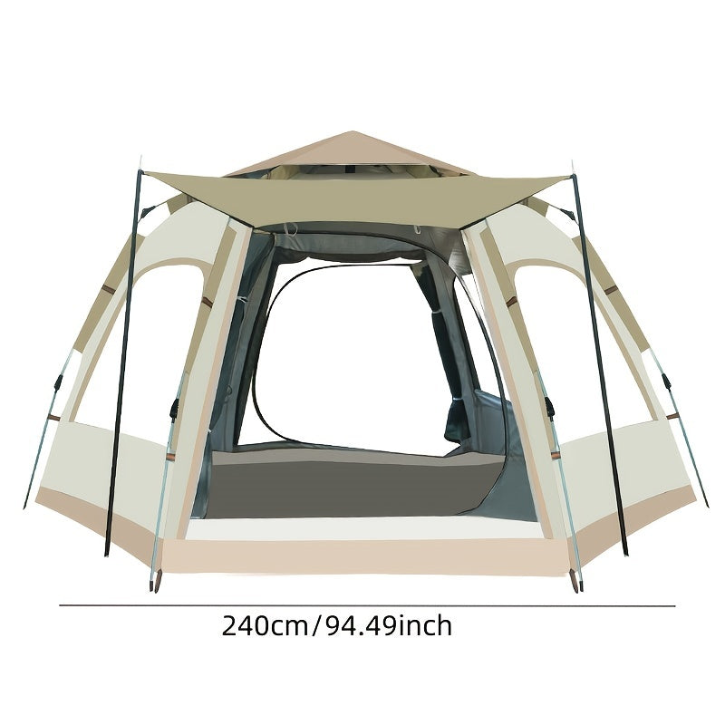 Large Space Waterproof Camping Tent Portable Fully Automatic