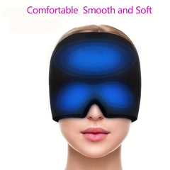Gel Ice Headache Migraine Relief Cap Blackout Fever Eye Mask