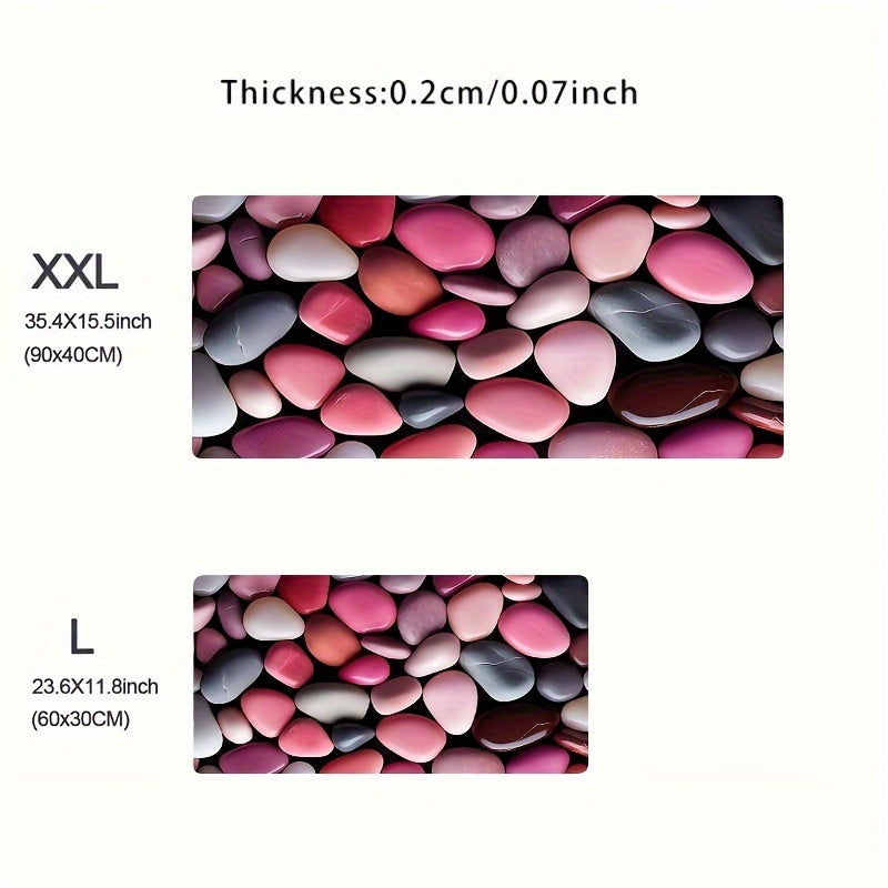 Stone Pattern Art HD Custom Large Mousepad Keyboard PC Accessories