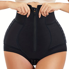 Front Zip Shaping Panties Tummy Control Compression Panties