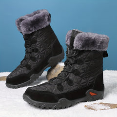 Men's Winter Snow Boots with Thermal Fuzzy Lining
