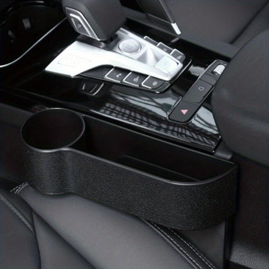 Carbon Fiber Car Gap Shelf Box Car Seat Clip Seam Storage Box