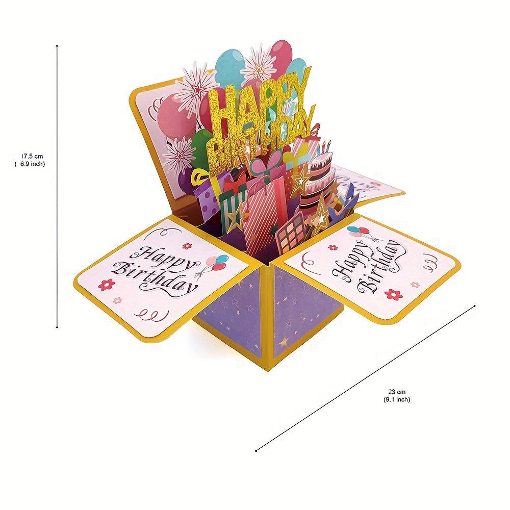 Happy Birthday Pop Up Card For Women Men Funny Bday Gift For Students