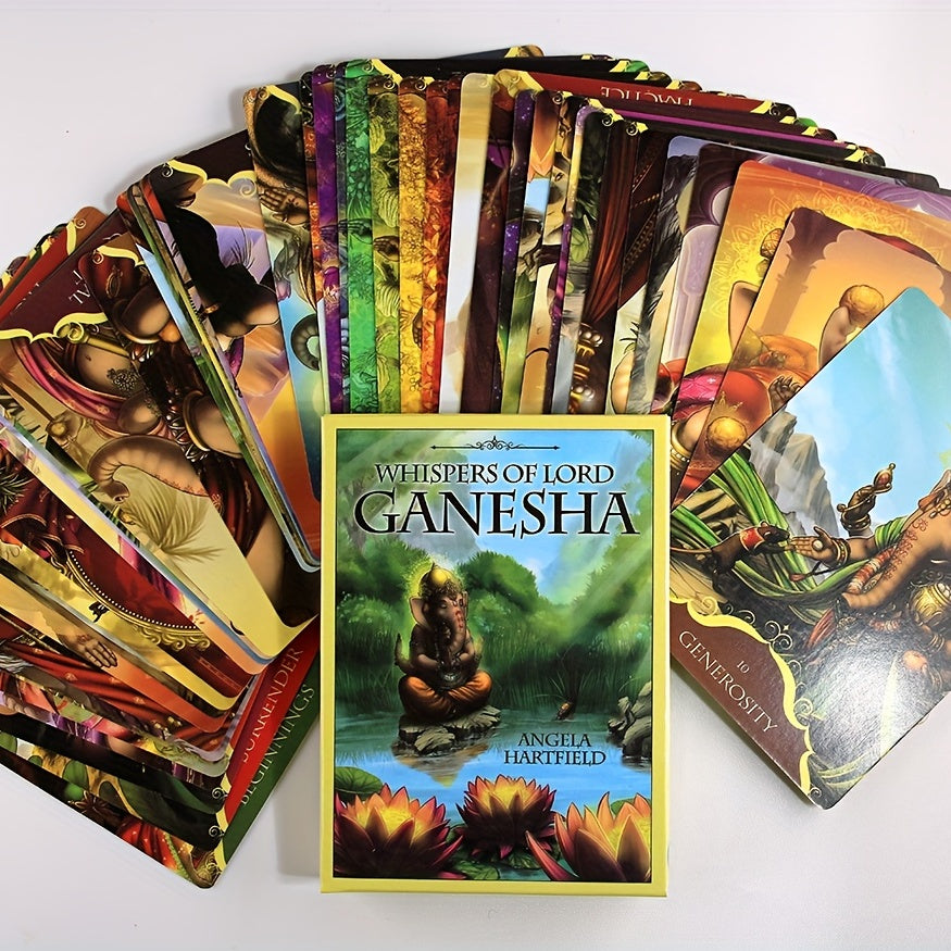 Lord Ganesha Oracle Deck Card Game Tarot Cards